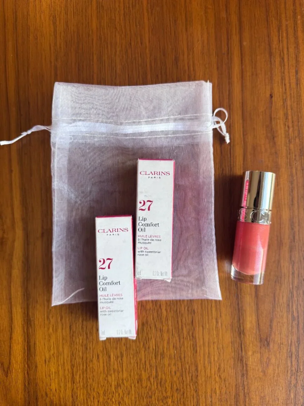 Clarins **new never